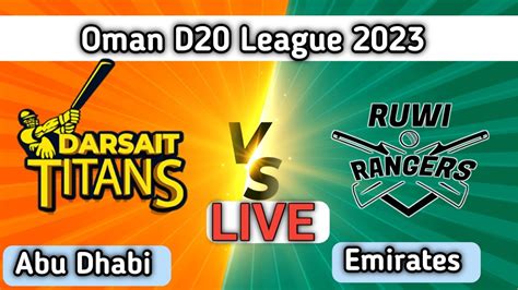 oman d20 live score